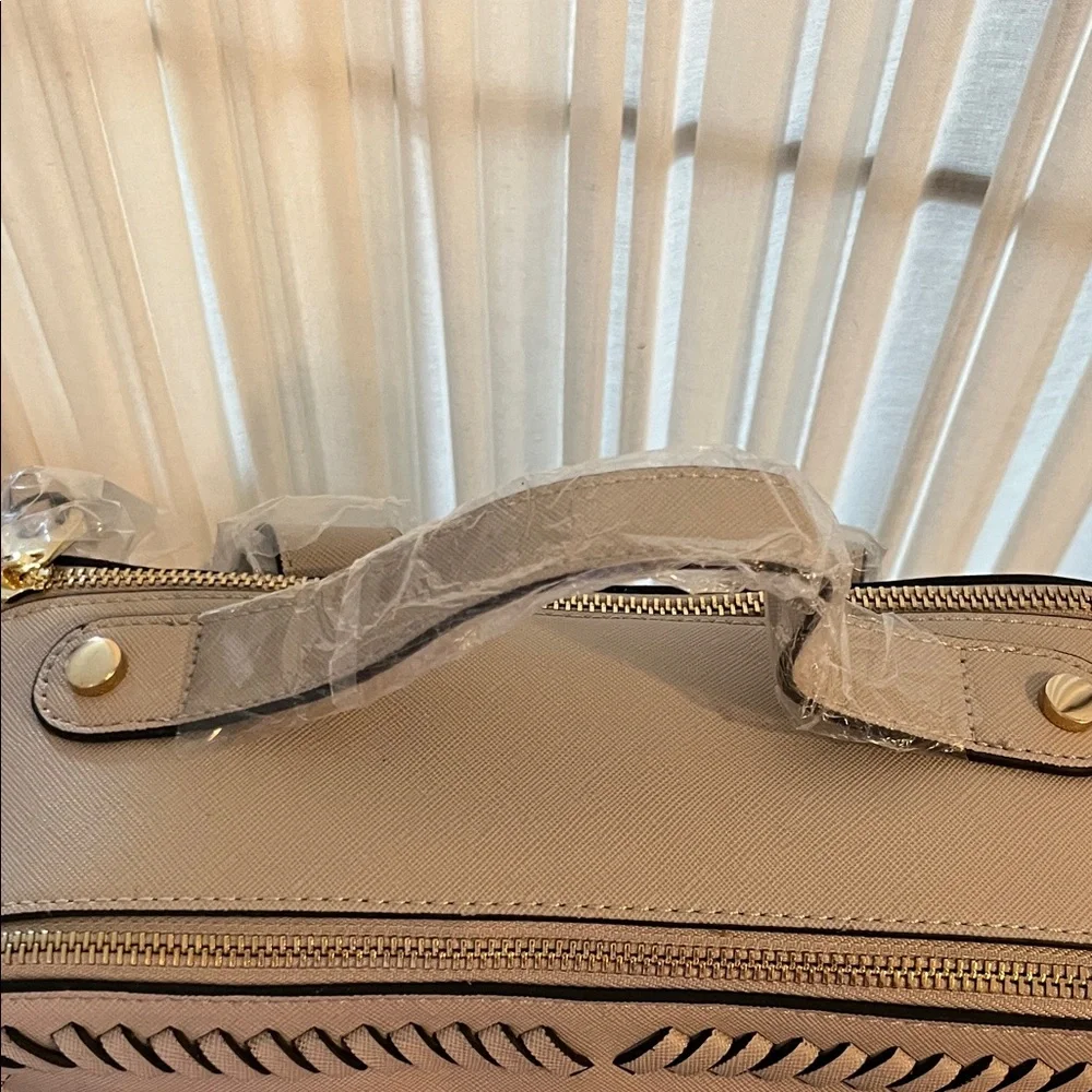 Calpak Cream Backpack with Braided Detail - Picture 7 of 16